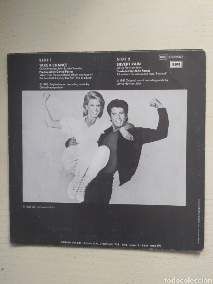 Discos de vinilo: Single Travolta/Olivia Newton - Foto 2