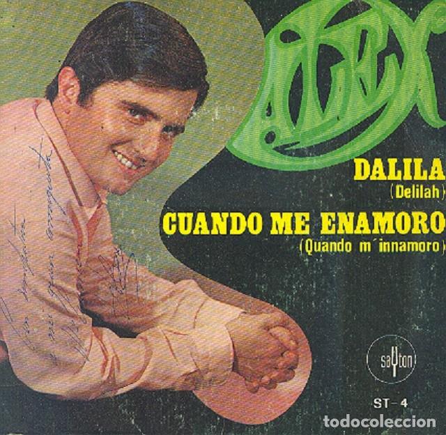 Discos de vinilo: Alex - Dalila; Cuando me enamoro - SAYTON ST-4 - 1968 - Foto 1