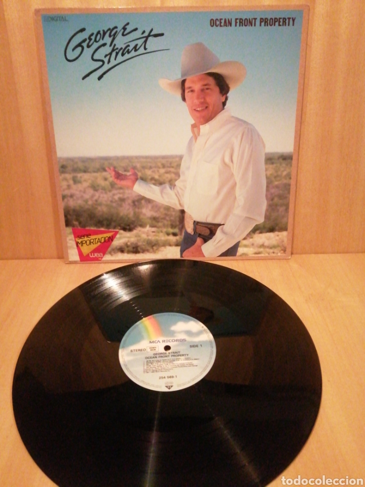 Discos de vinilo: George Strait. Ocean front property. A&ntilde;o 1987. - Foto 1
