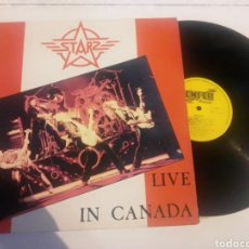 Discos de vinilo: STARZ LP LIVE IN CANADA 1986 HEAVY METAL VG. Lote 315688553