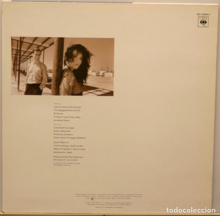 Discos de vinilo: COCK ROBIN after here through midland LP CBS 1987 - Foto 2