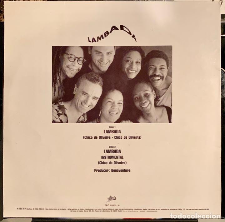 Discos de vinilo: KAOMA - Lambada. Maxi 45T - Foto 2