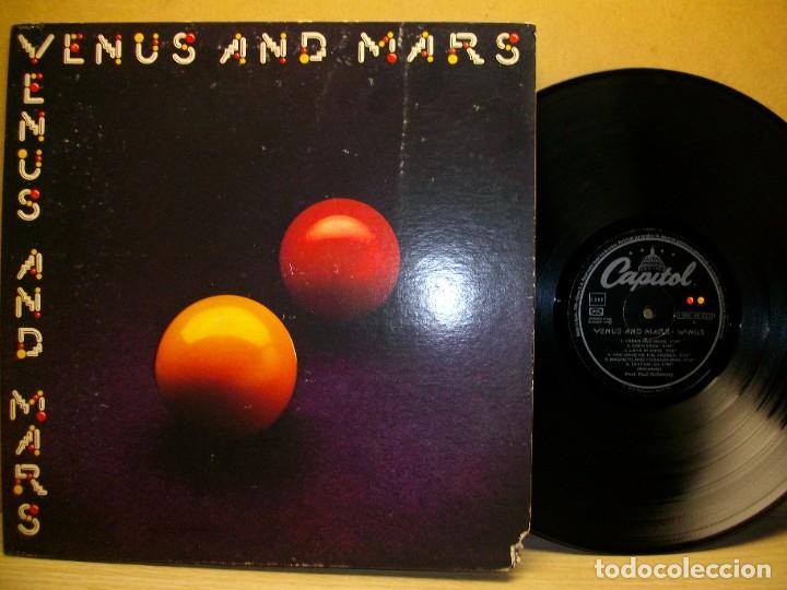 Discos de vinilo: Wings &ndash; Venus And Mars con PAUL McCARTNEY LP - Foto 1