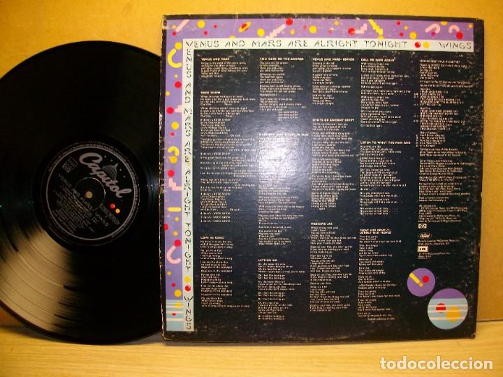 Discos de vinilo: Wings &ndash; Venus And Mars con PAUL McCARTNEY LP - Foto 3