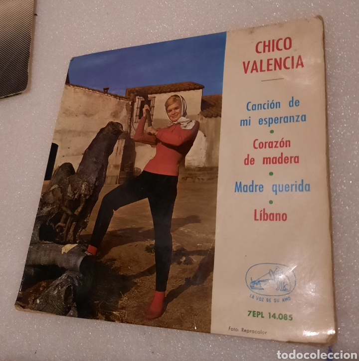 Discos de vinilo: Chico valencia - canci&oacute;n de mi esperanza + 3 - Foto 1