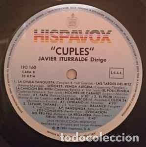 Discos de vinilo: JAVIER ITURRALDE DIRIGE CUPLES. - Foto 4