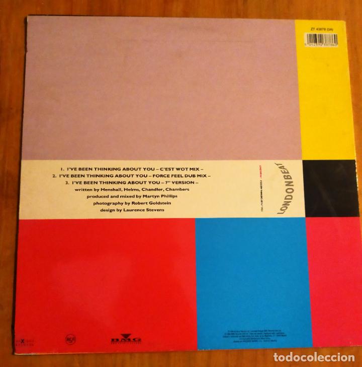 Discos de vinilo: LONDONBEAT-I&acute;VE BEEN THINKING ABOUT YOU- MAXI - Foto 2