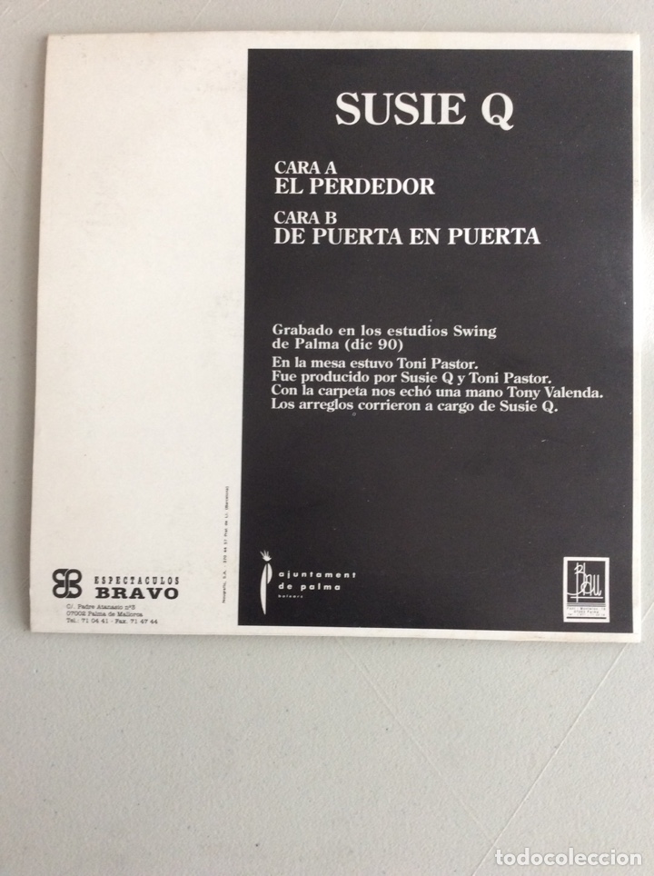 Discos de vinilo: Susie Q. El perdedor - Foto 2