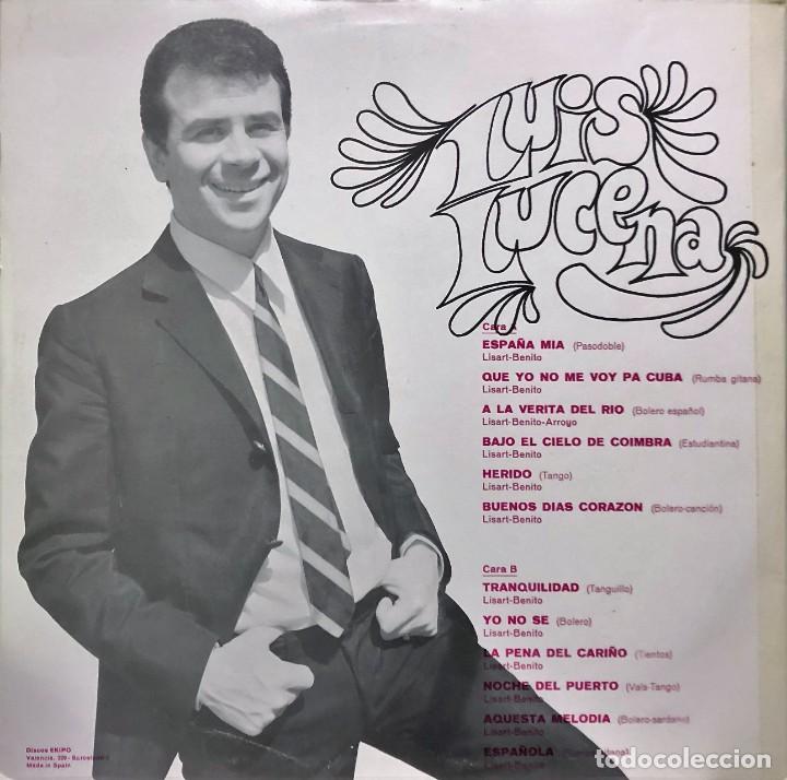 Discos de vinilo: Luis Lucena &ndash; Luis Lucena - Vinilo, LP - Foto 2