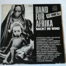 Discos de vinilo: BAND FÜR AFRIKA - NACKT IM WIND - 1985. Lote 315816338