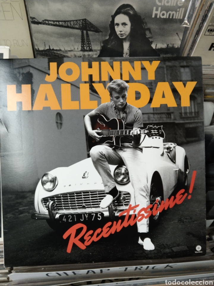 Discos de vinilo: Johnny hallyday recentissime - Foto 1
