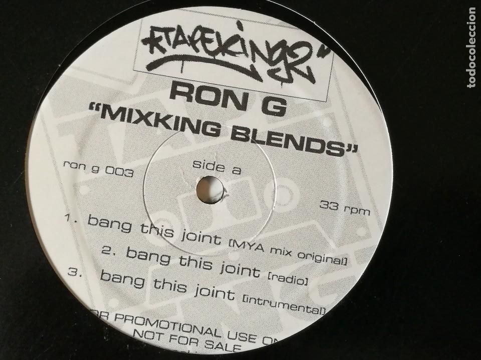 Discos de vinilo: Ron G - Mixking Blends - Foto 2