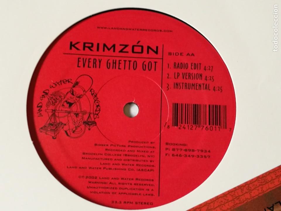 Discos de vinilo: Krimz&oacute;n - Live Wire - 2002 - Foto 2