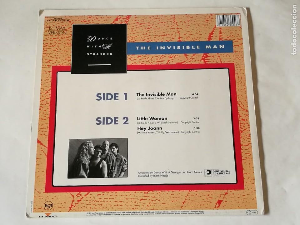 Discos de vinilo: Dance With A Stranger - The Invisible Man - 1989 - Foto 2