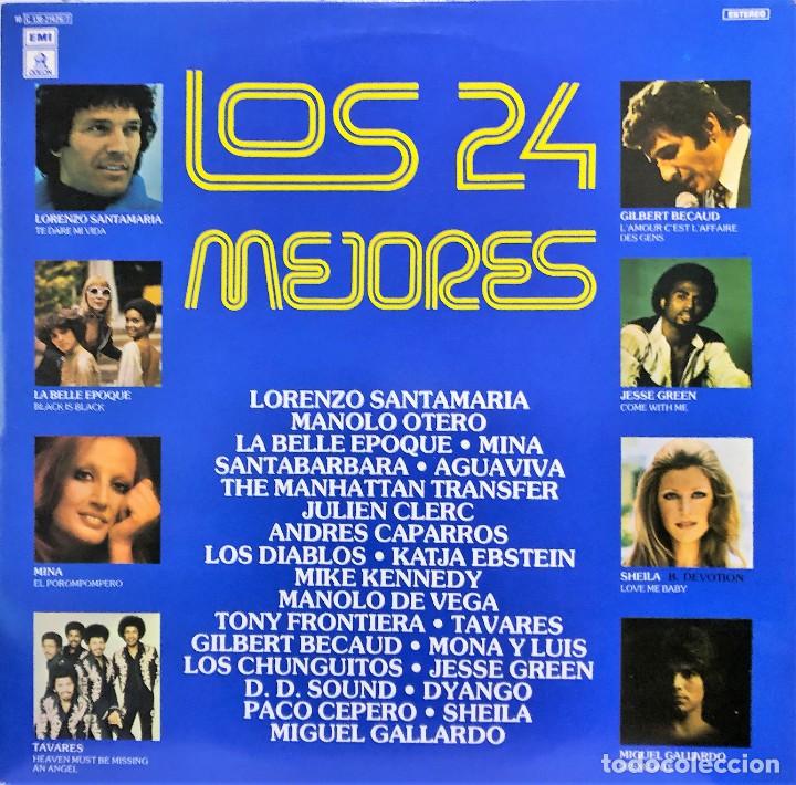 Discos de vinilo: Various &ndash; Los 24 Mejores - 2 x Vinilo, LP, Compilation - Foto 1