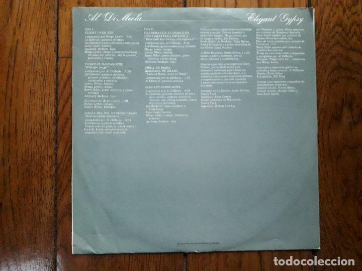 Discos de vinilo: Al di morla - elegant gypsy - Foto 3