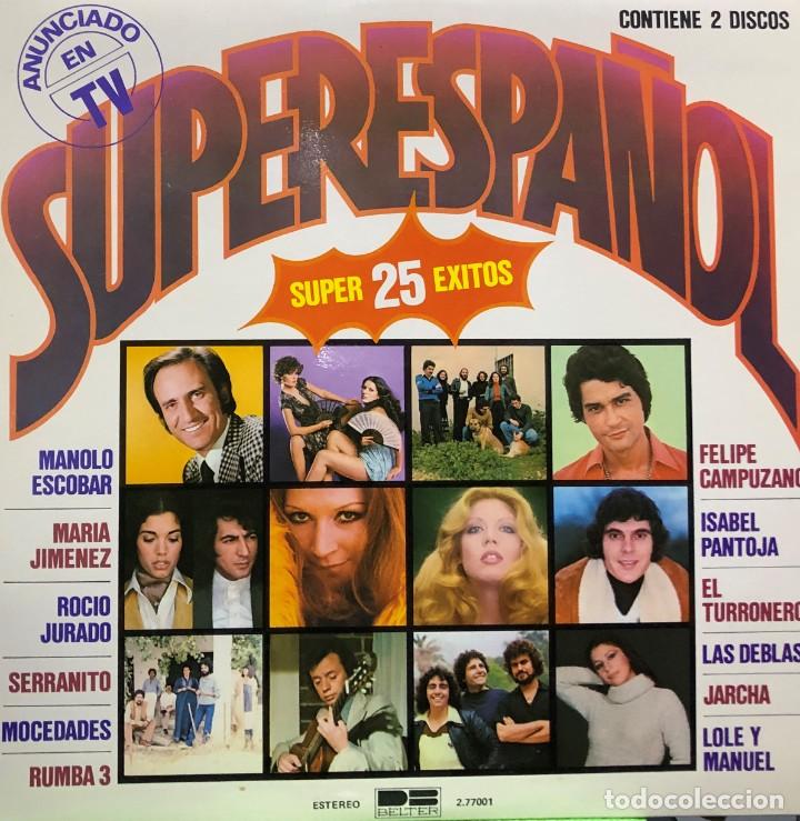 Discos de vinilo: SuperEspa&ntilde;ol - Super 25 Exitos - 2 x Vinilo, LP, Compilation, Stereo - Foto 1