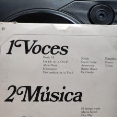Discos de vinilo: VOCES Y MÚSICA DE 1969. Lote 315892843