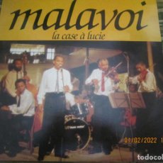 Discos de vinilo: MALAVOI - LA CASE A LUCIE LP - ORIGINAL FRANCES BLUE SILVER RECORDS 1985 -. Lote 315908863