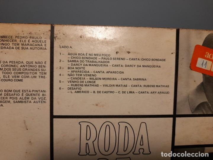 Discos de vinilo: LP RODA DE SAMBA ( EDITADO EN BRASIL ) - Foto 3