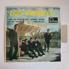 Discos de vinilo: LOS WINDYS - AMOR, MON AMOUR, MY LOVE +3 - RARO EP SPAIN FONTANA DE 1963 EXCELENTE ESTADO. Lote 316040083