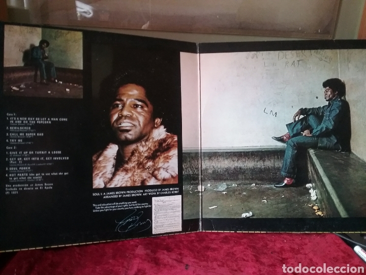 Discos de vinilo: JAMES BROWN 1973 .Copia Original Polydor Spain - Foto 3