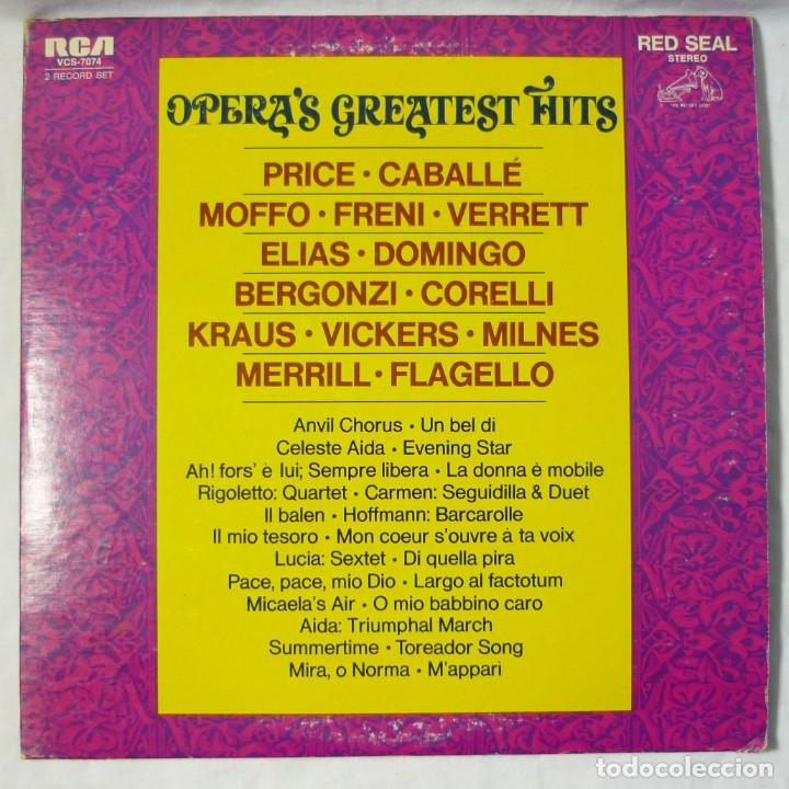 Discos de vinilo: Doble LP vinilo Operas Greatest Hits - Foto 1