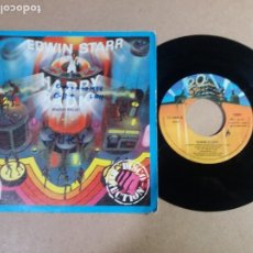 Discos de vinilo: EDWIN STARR / HAPPY RADIO / SINGLE 7 PULGADAS