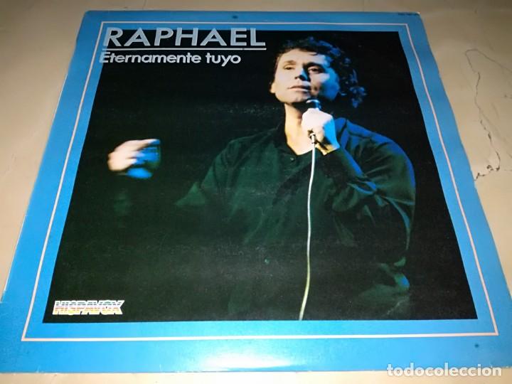 Disques de vinyle: RAPHAEL-ETERNAMENTE TUYO-VINILO EN EXCELENTE ESTADO