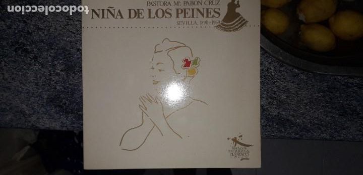 Disques de vinyle: Pastora M&ordf; Pabon, Ni&ntilde;a de los Peines - Cruz - Sevilla, 1890/1969-portada gatefold-MEGARARO