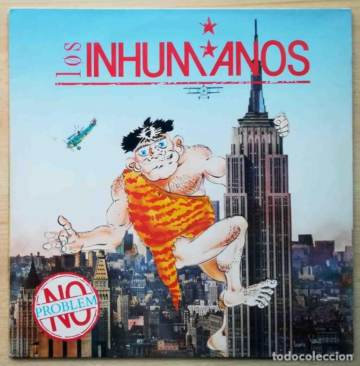 Discos de vinilo: LP Los Inhumanos - No Problem - Foto 1