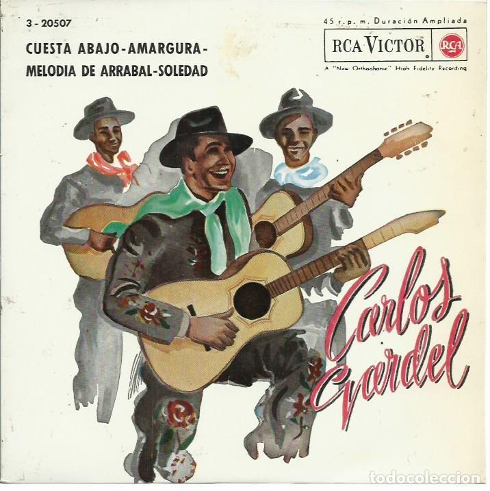 Discos de vinilo: 3 DISCOS DE CARLOS GARDEL - Foto 2