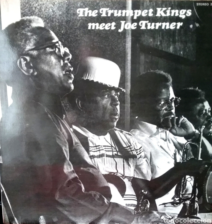 Disques de vinyle: The Trumpet Kings meet Joe Turner 1975 Pablo Records .Copia Spain