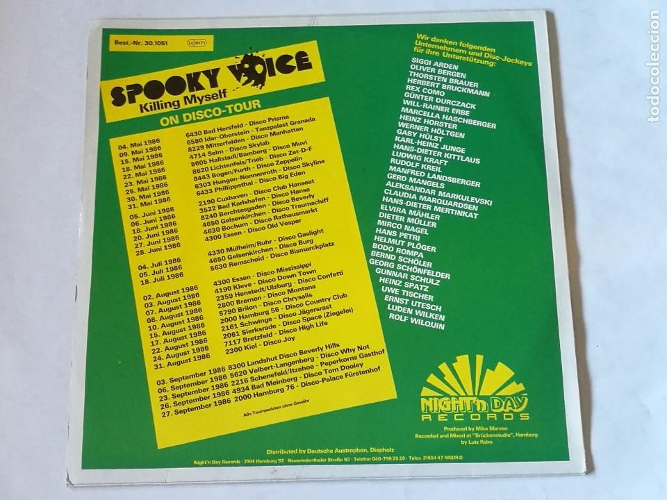 Discos de vinilo: Spooky Voice - Killing Myself - 1986 - Foto 2
