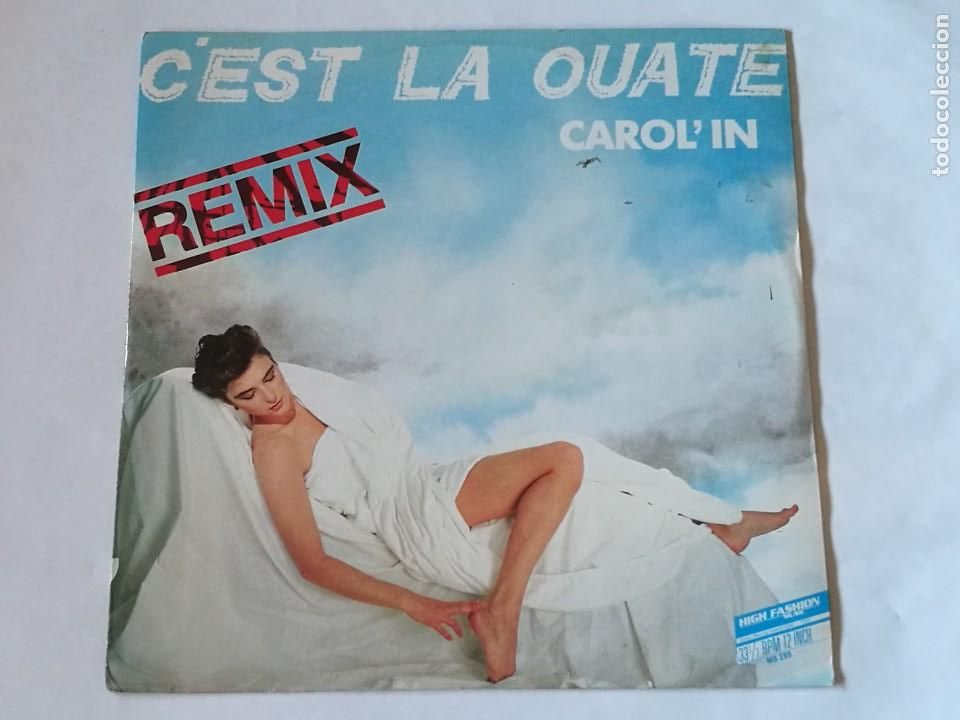 Discos de vinilo: Carolin - Cest La Ouate (Remix) - 1987 - Foto 2