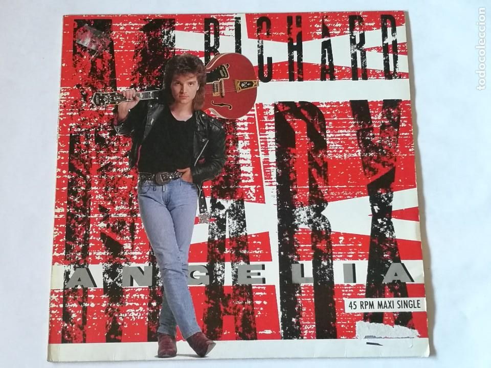 Discos de vinilo: Richard Marx - Angelia - 1989 - Foto 1