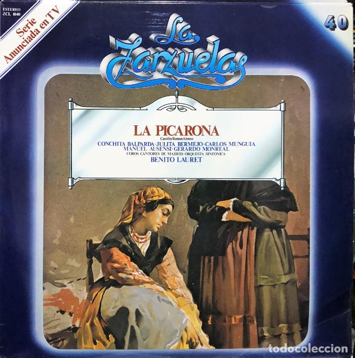 Disques de vinyle: LA ZARZUELA - ZACOSA - DISCO 40 - La Picarona