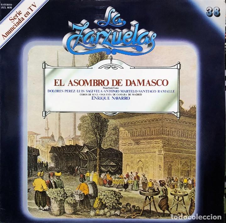Disques de vinyle: LA ZARZUELA - ZACOSA - DISCO 38 - El Asombro de Damasco