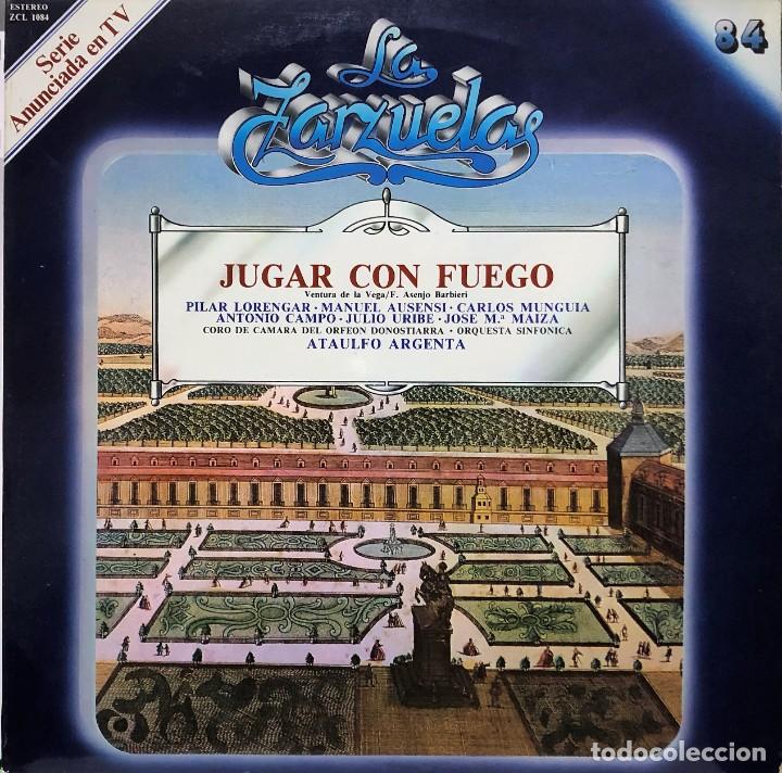 Disques de vinyle: LA ZARZUELA - ZACOSA - DISCO 84 - Jugar Con Fuego