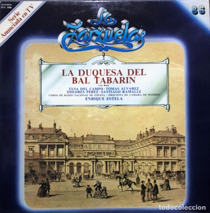 Discos de vinilo: LA ZARZUELA - ZACOSA - DISCO 86 - la Duquesa Del Bal Tabarin