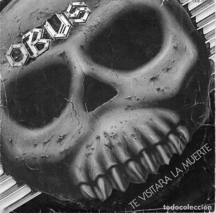 Discos de vinilo: OBUS - TE VISITARA LA MUERTE - SINGLE - Foto 1