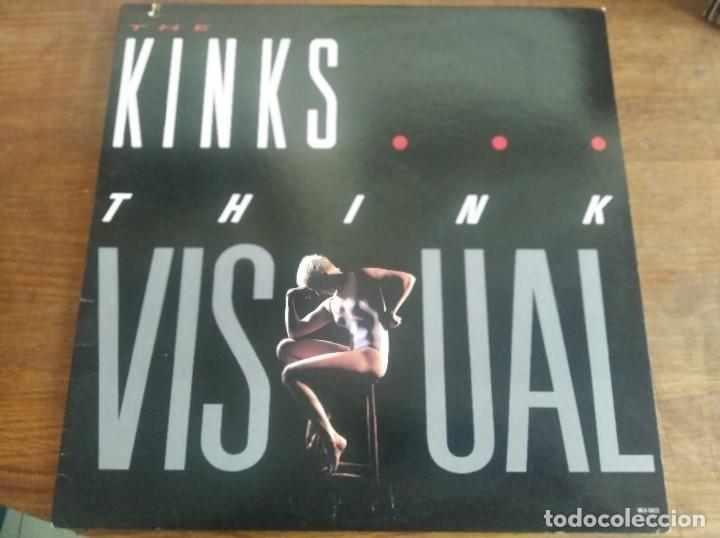 Discos de vinilo: THE KINKS - Think visual ****** LP USA 1986 - Foto 1