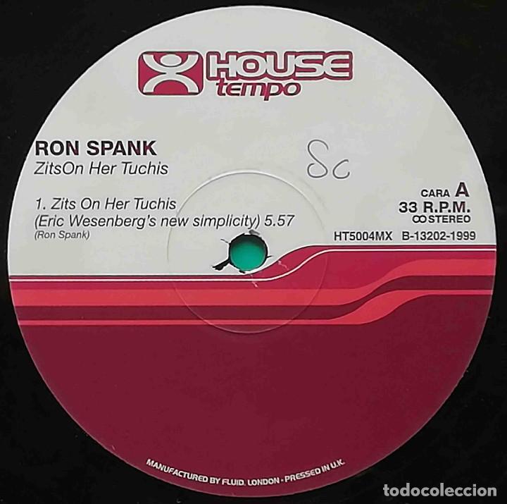 Discos de vinilo: Ron Spank - Zits On Her Tuchis - Foto 3