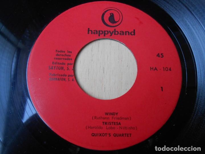 Discos de vinilo: QUIXOT&acute;S QUARTET, EP, WINDY + 3, A&Ntilde;O 1967 - Foto 3
