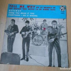 Discos de vinilo: ME & THEM, EP, TELL ME WHY + 3, AÑO 1964