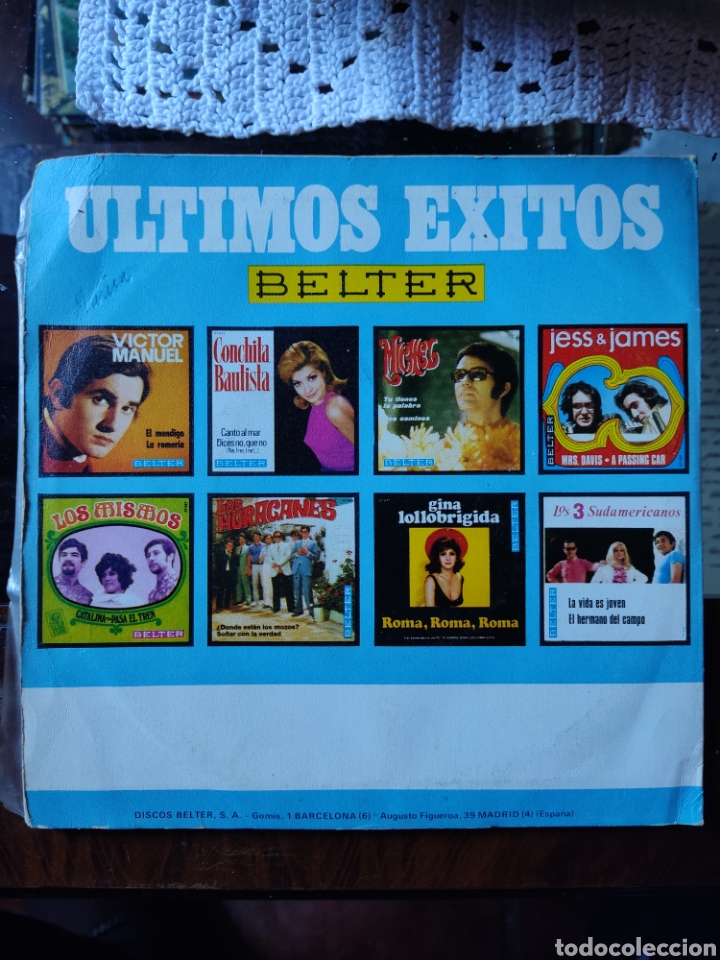 Discos de vinilo: Disco vinilo V&iacute;ctor Manuel - Foto 2