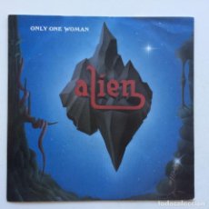 Discos de vinilo: ALIEN – ONLY ONE WOMAN / SOMEWHERE OUT THERE , SCANDINAVIA 1988 VIRGIN. Lote 316368823