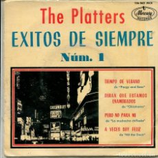 Discos de vinilo: THE PLATTERS / TIEMPO DE VERANO+ 3 (EP MERCURY 1962). Lote 316371233