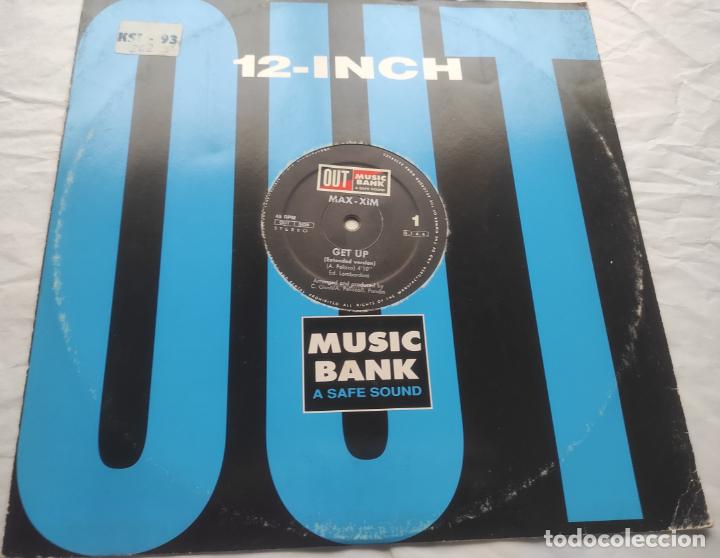 Discos de vinilo: MAX-XIM GET UP - MAXI-ITALIA- - Foto 1