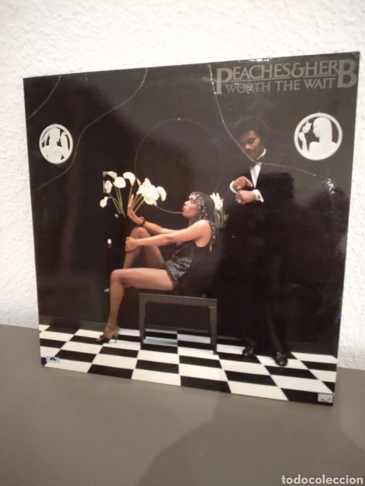Discos de vinilo: Vinilo - PEACHES & HERB &rdquo;WORTH THE WAIT&rdquo; ES.80 - Foto 1